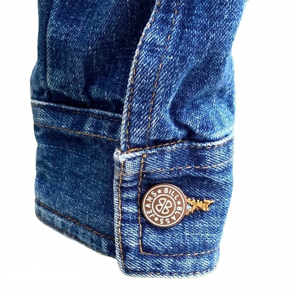 Bill Blass Jean Jacket MP Denim - Picture 6 of 8